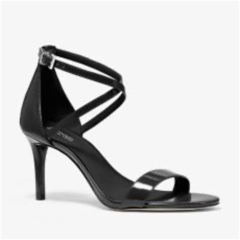 michael kors ava steppmuster|Ava Patent Leather Sandal .